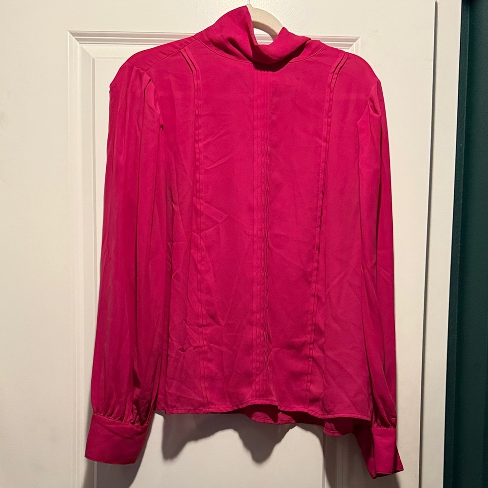 Worthington Fuchsia Blouse